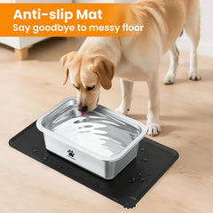 URPOWER dishwasher-safe dog bowls for easy cleaning after meals