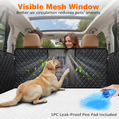 URPOWER dog car seat cover bench back seat shields seats on daily drives.