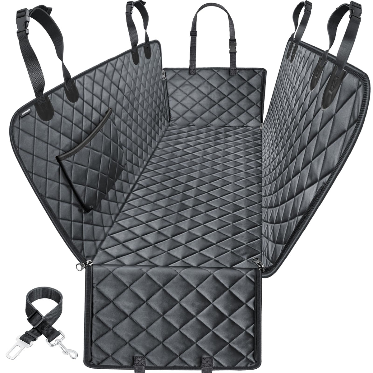 URPOWER dog car seat cover hammock waterproof backseat protection from spills