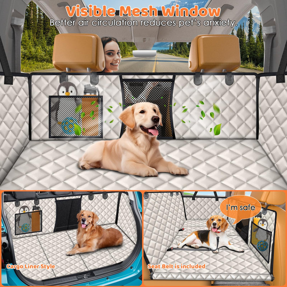 URPOWER mesh window enables visibility and better airflow for calmer trips
