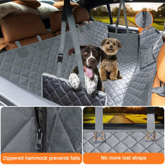 URPOWER seat cover with side flaps eases entry for elderly dogs