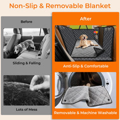 URPOWER waterproof cover shields car seats from dirt and spills