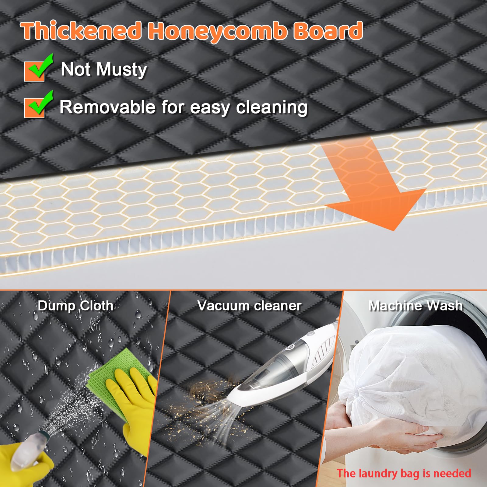 URPOWER easy-clean design features detachable boards for deep cleaning.