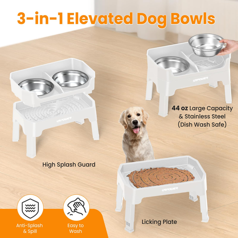URPOWER licking plate slow-feeder element promotes steadier eating pace