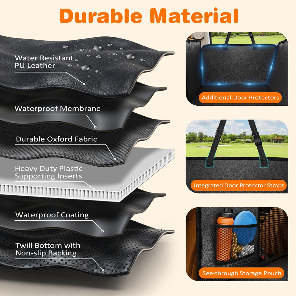 URPOWER mesh window and pocket promote air flow and easy access.