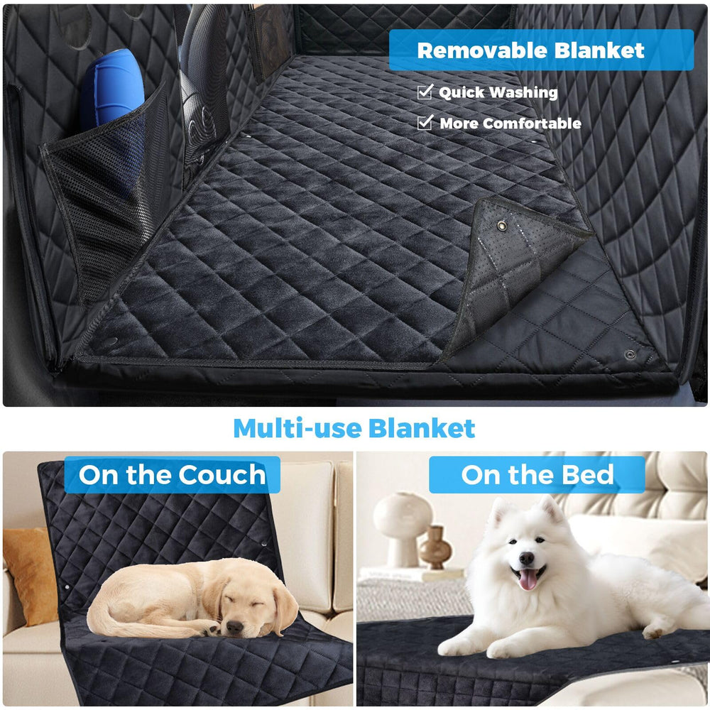 URPOWER non-slip blanket prevents slipping and sudden movements for safer travel.
