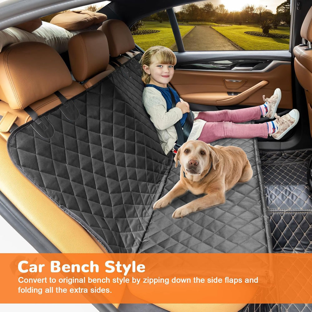 URPOWER non-slip backing and anchors keep pets secure during braking