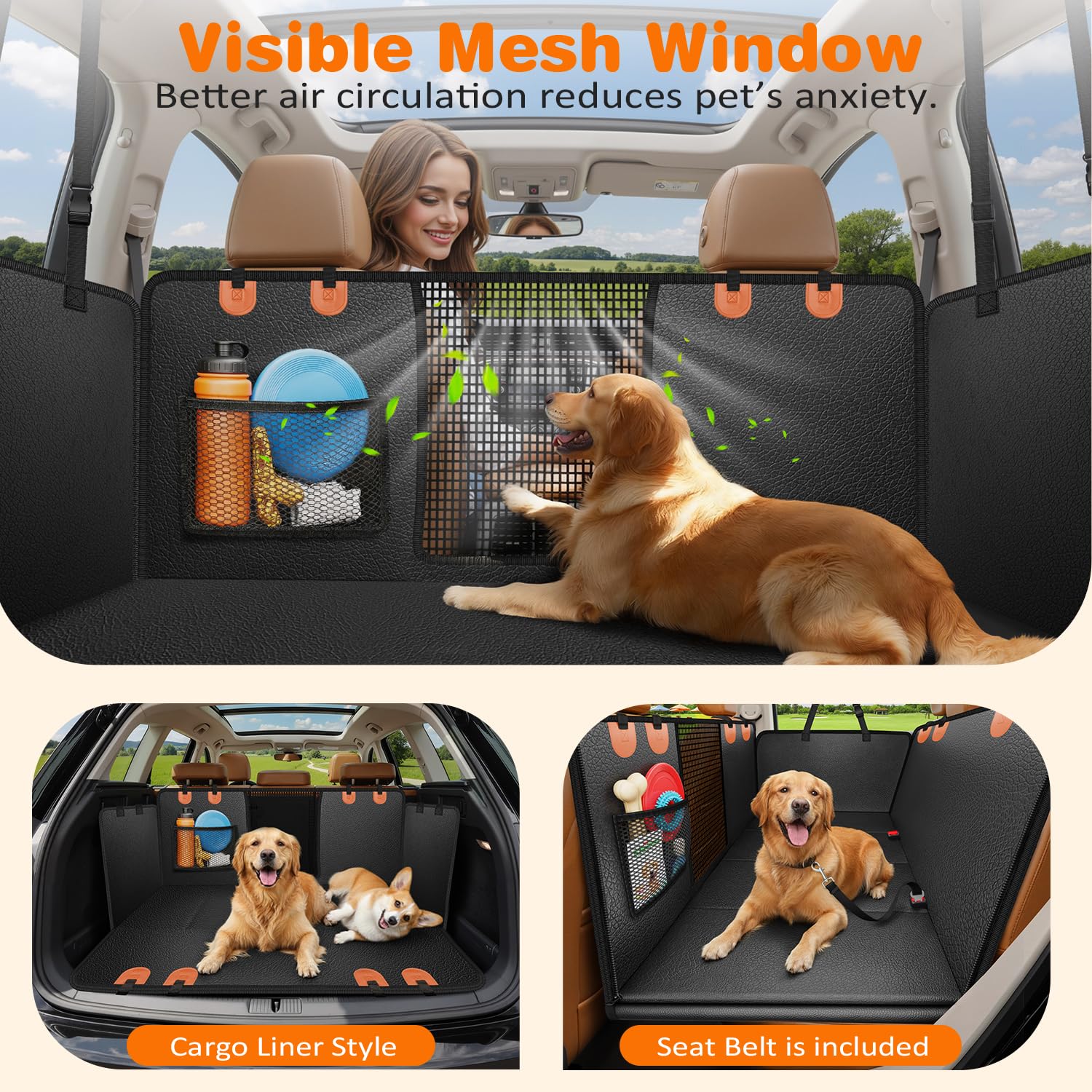 URPOWER zippered side flaps protect against falls and dirt while traveling