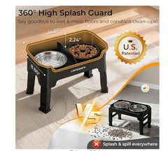 URPOWER stainless steel bowls are durable and dishwasher-safe for daily use.