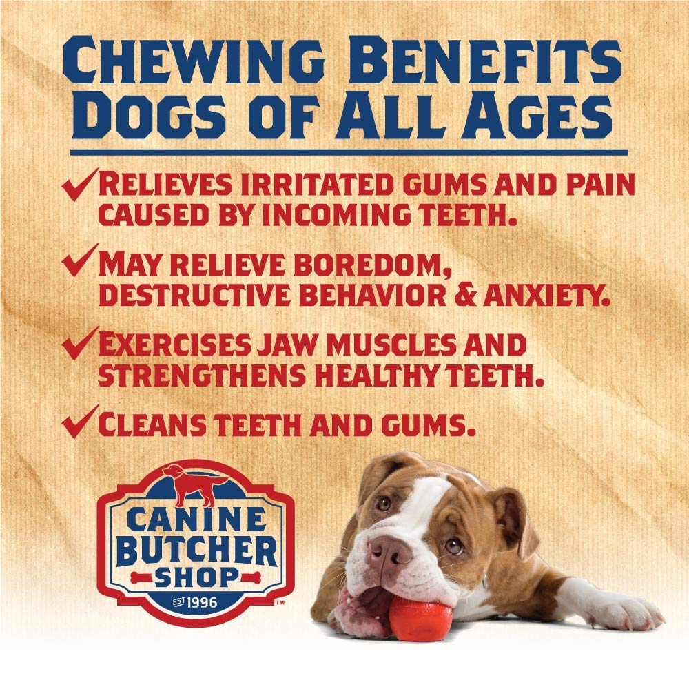 USA-sourced materials for Canine Butcher Shop duck feet chews.