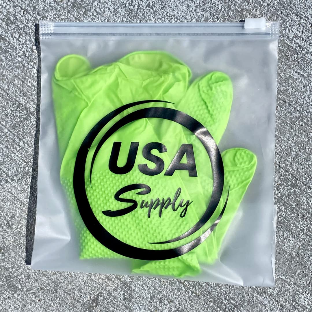 USA Supply chemical-resistant gloves with ReSist Technology protect hands during application.