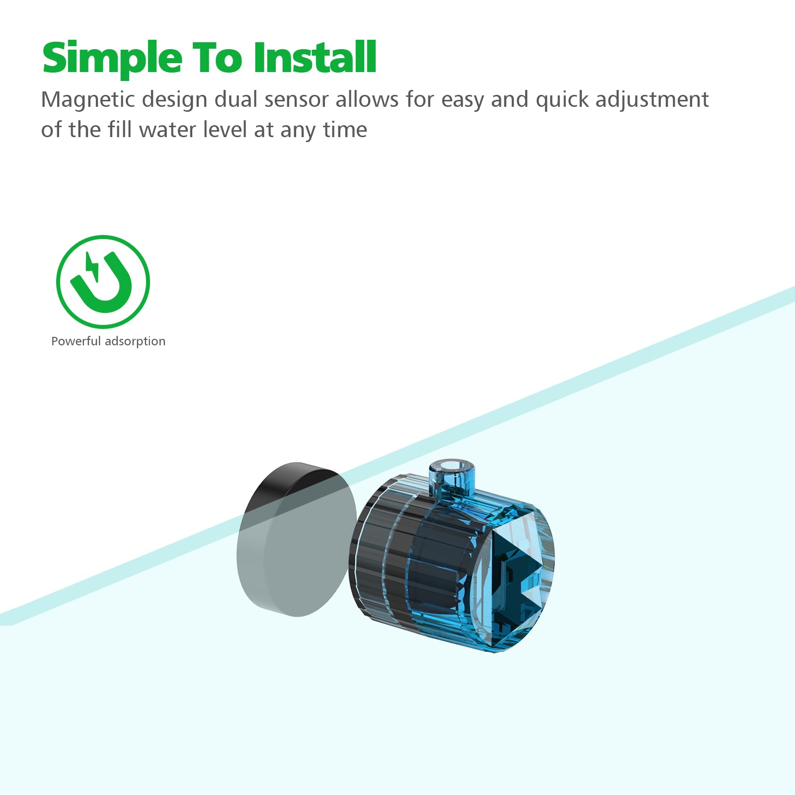 Useek ATO with 2-year warranty reassures buyers during setup and maintenance