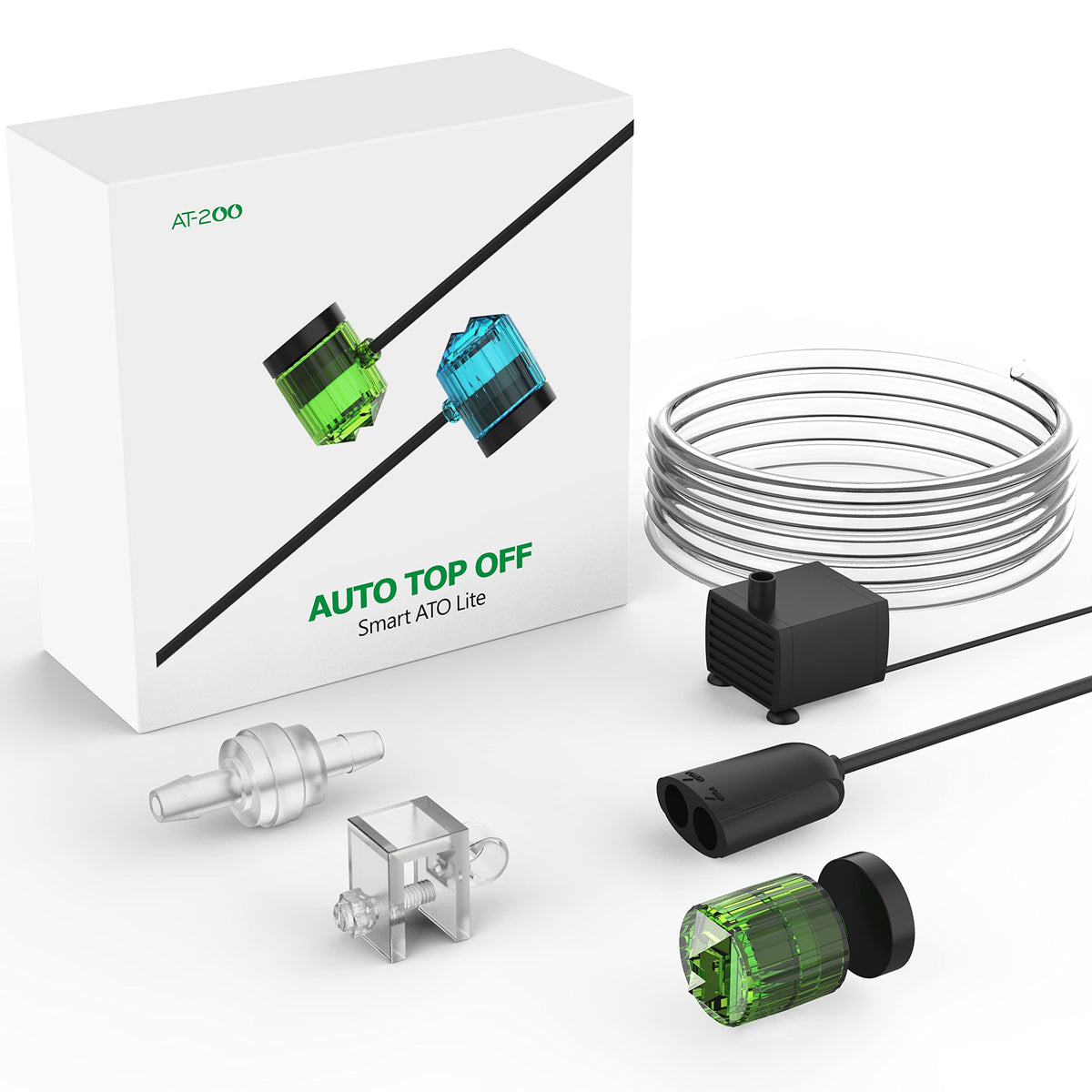 Useek Auto Top Off system in action for saltwater tanks maintaining water level and salinity.