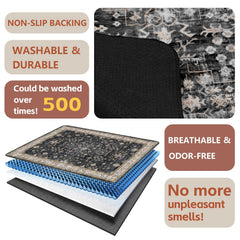 Usnfhcaw pads stay soft after repeated machine washing and color retention.