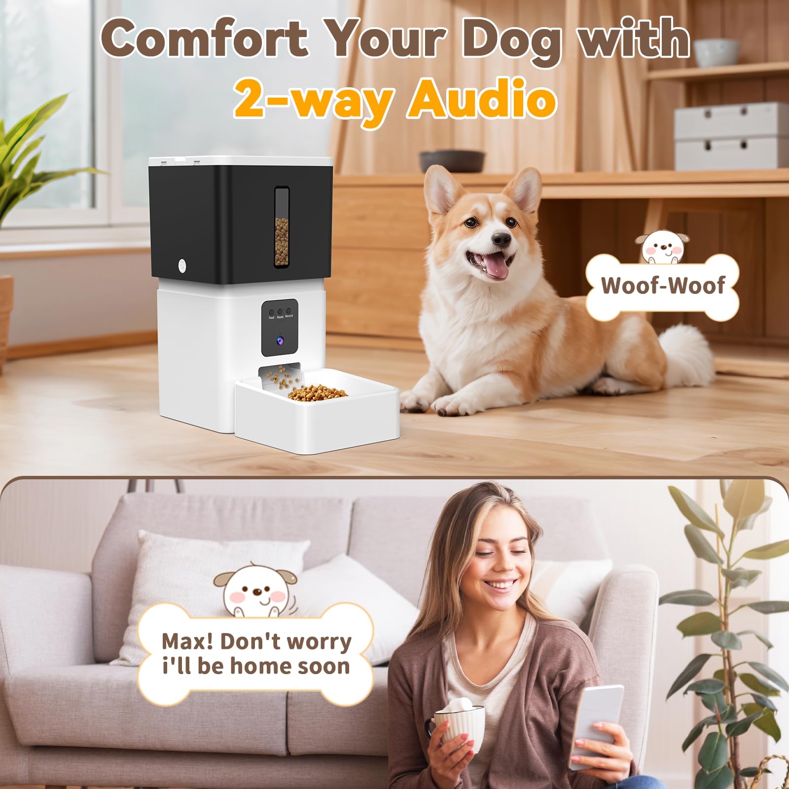 UTCG 2-way audio feature powering remote communication