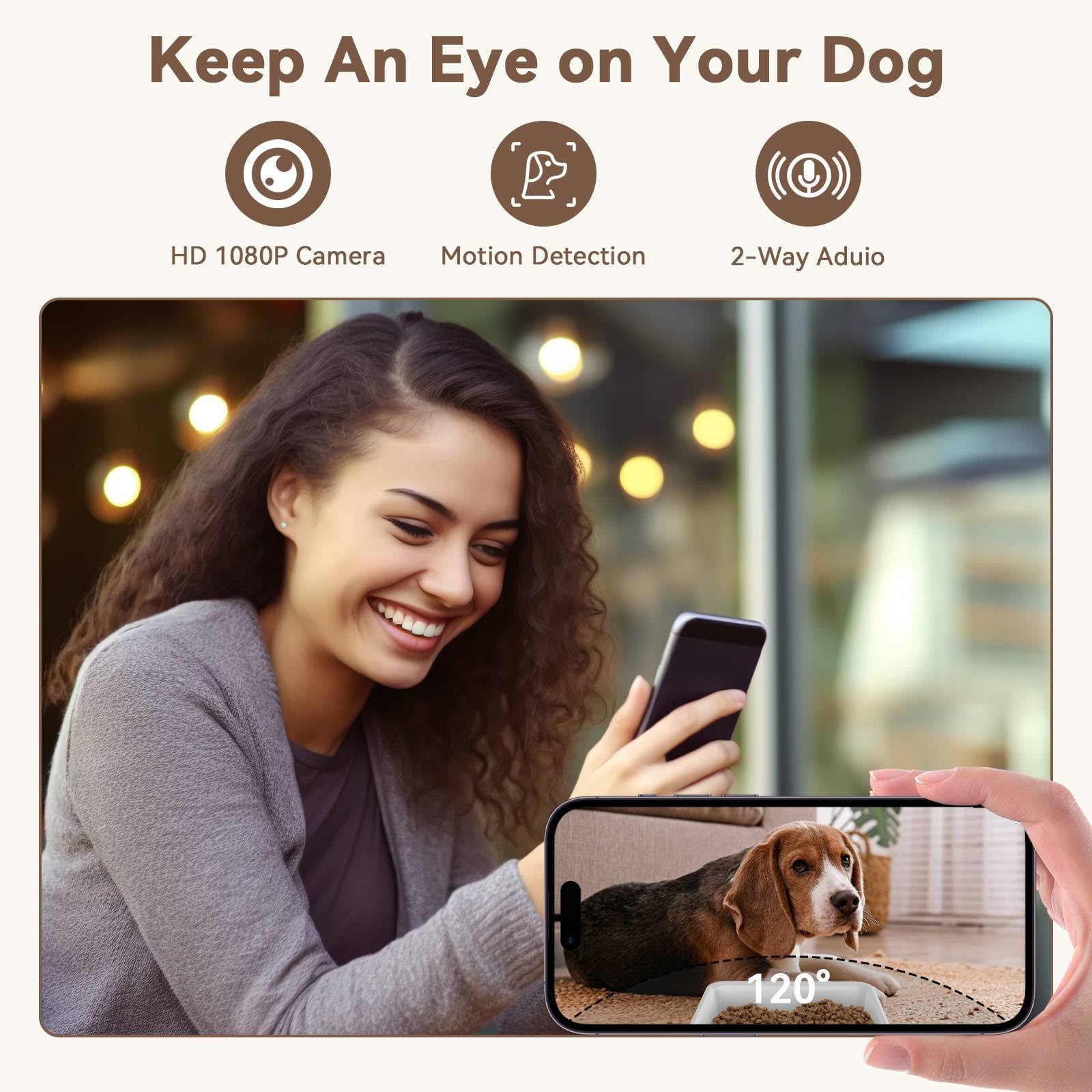 UTCG 8L capacity indicator for medium dogs