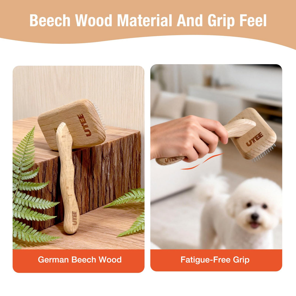 3.7-inch face is ideal for medium breeds and long-haired pets.