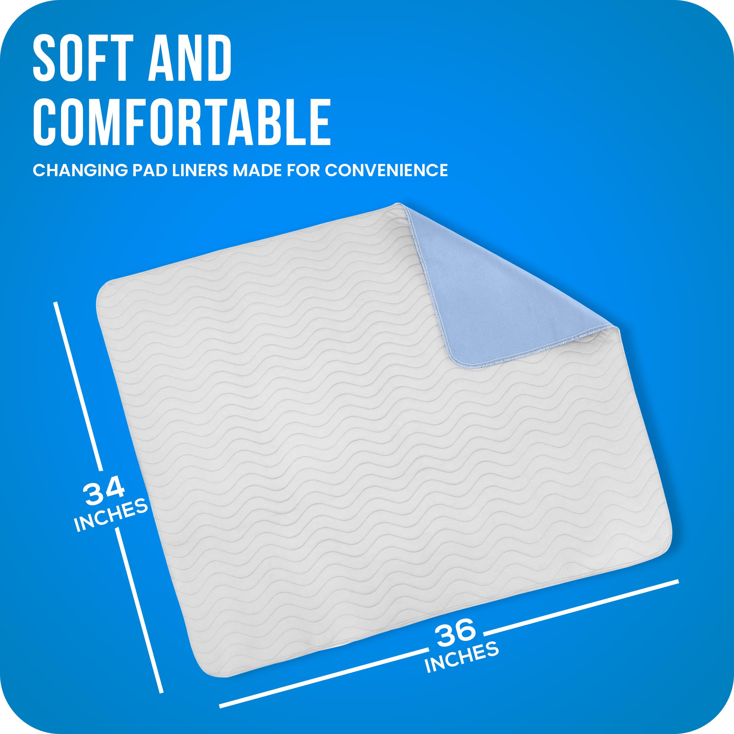 Utopia Bedding heavy absorbency pee pad ideal for adult incontinence and pet care.
