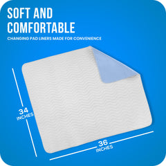 Utopia Bedding heavy absorbency pee pad ideal for adult incontinence and pet care.