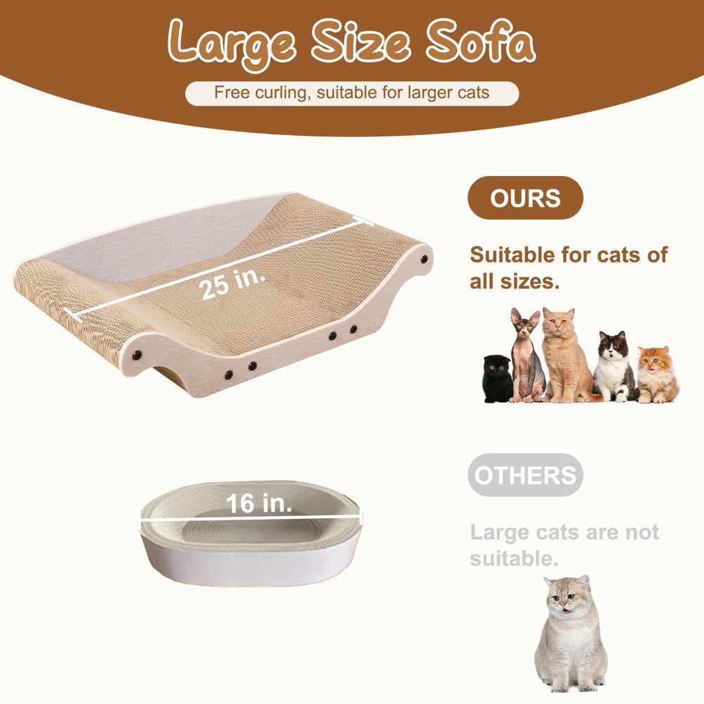 UUig eco-friendly cardboard material reduces waste and odor.