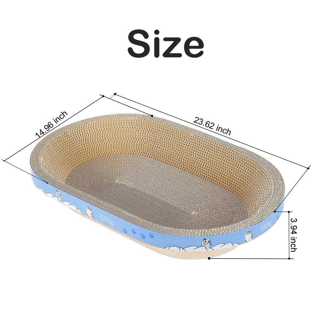 UUig curved bowl design closeup supports natural sleeping posture