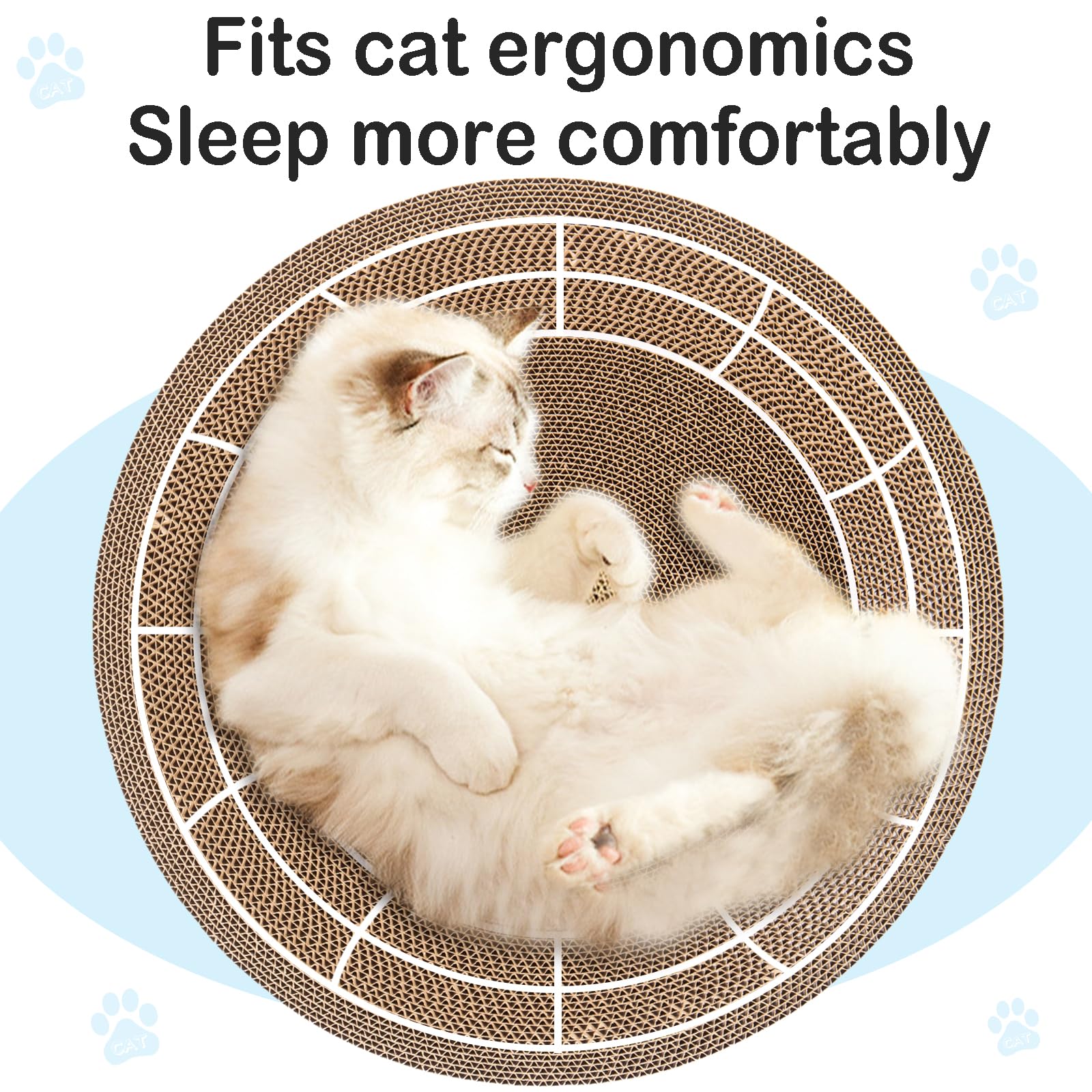 UUig cat-scratcher-nap-spot delivers a comfortable sleep surface for indoor cats.