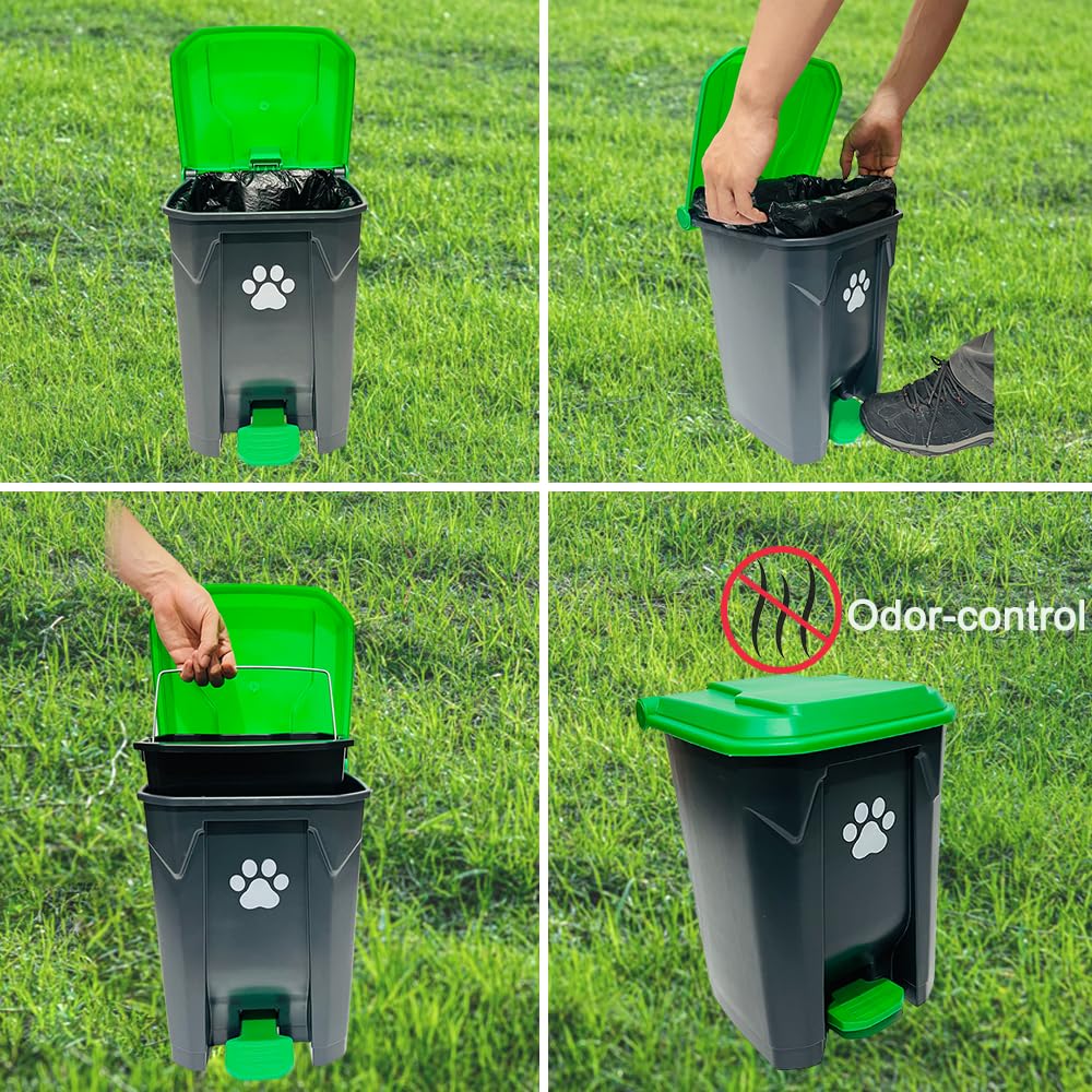 UUIXXYG removable inner bin makes bag replacement simple.
