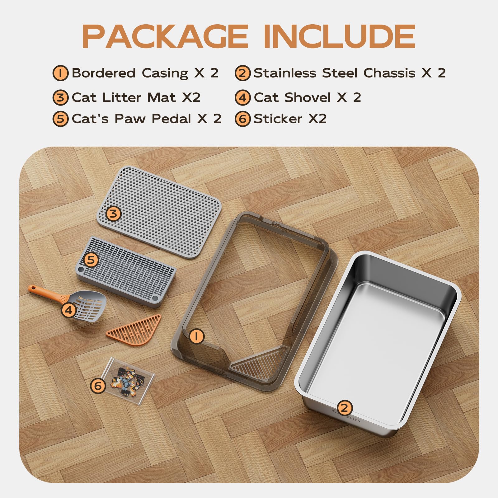 Uupin XL paw-cleaning platform helps wipe paws before stepping out.