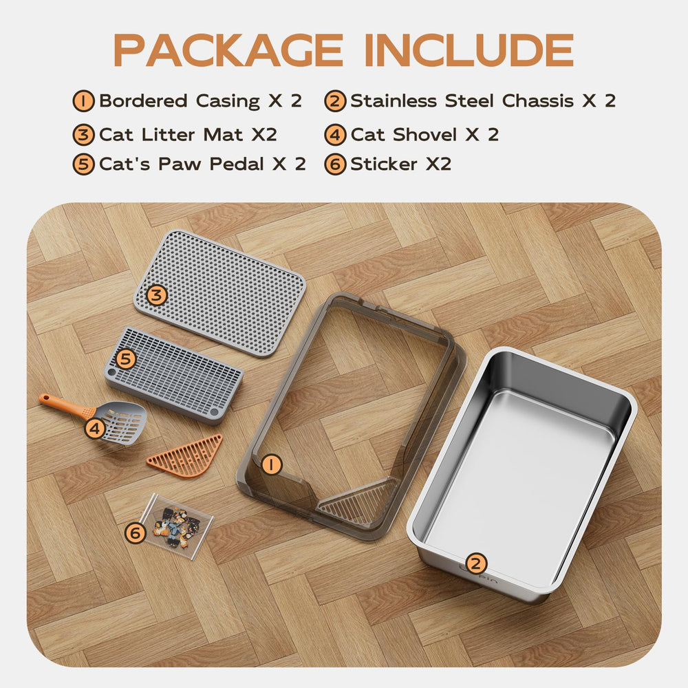 Uupin XL paw-cleaning platform helps wipe paws before stepping out.