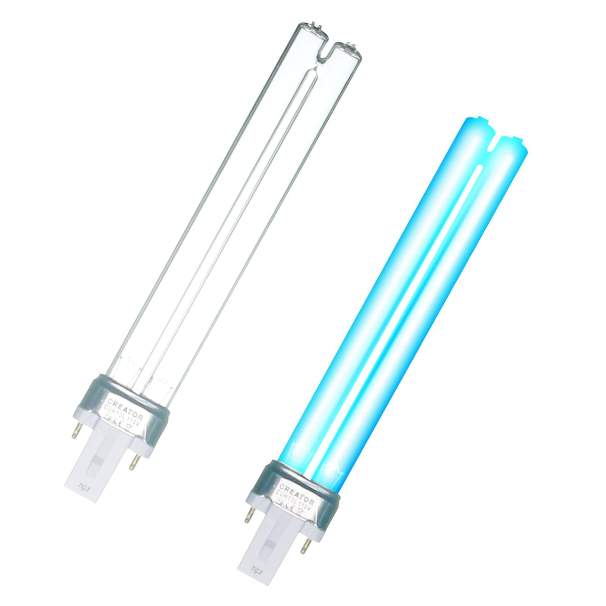 uvcoolplunge 13W pond light bulb 2-pack ready to enhance water clarity