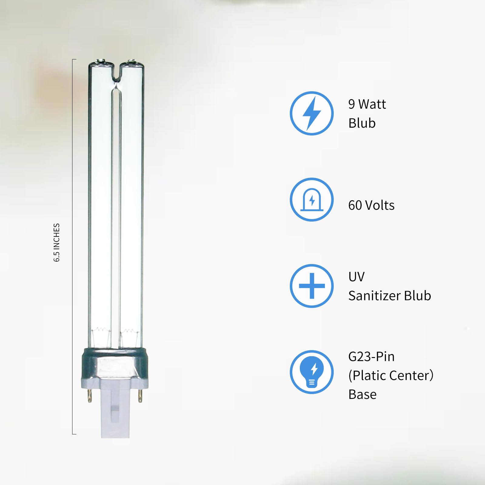 uvcoolplunge emits 253.7 nm UV light to help clarify water
