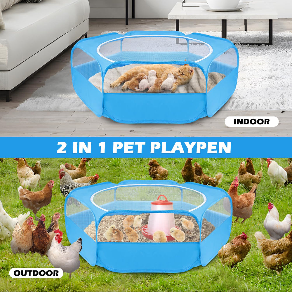 UWE pop-up setup demonstrates fast deployment for indoor or outdoor play