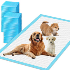 UYDJKLS XXXXL puppy pads in package, ready for floor protection.