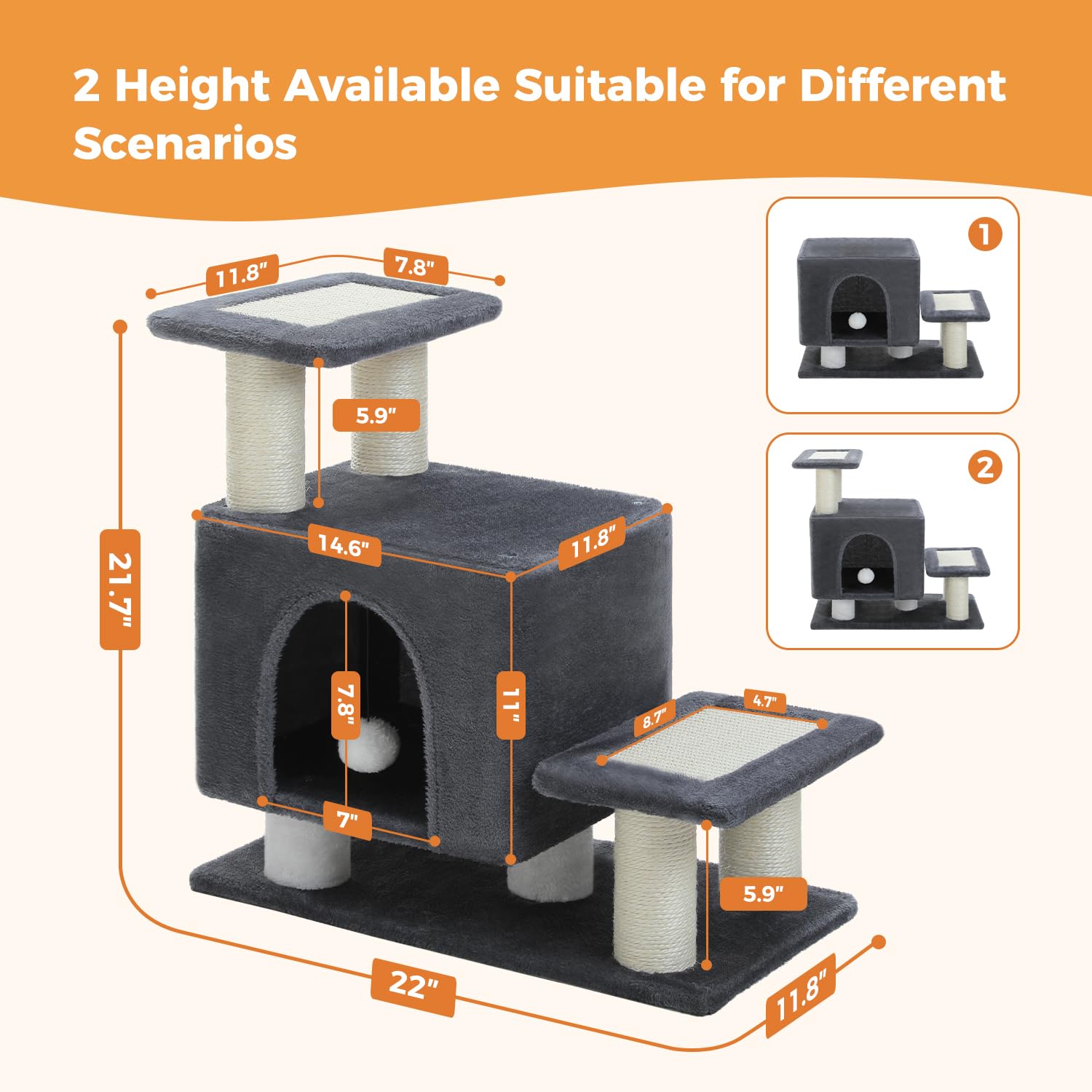 UYMI 3-in-1 high-bed access helps cats and dogs reach elevated spots safely.