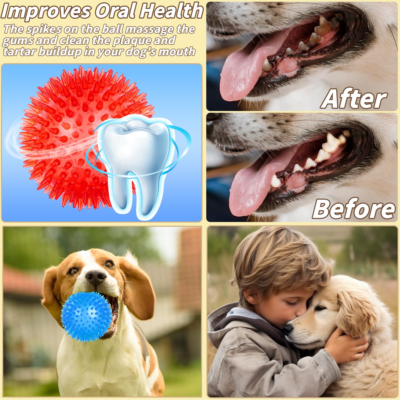 UZLU 9 color collection helps spot toys quickly during indoor fetch.