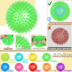 UZLU durable TPR dog ball with thick shell for lasting play.