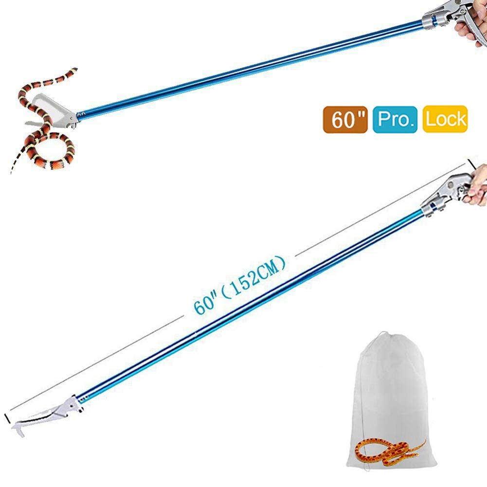 V-CHEETONG 60inch length enables safe reach during reptile handling
