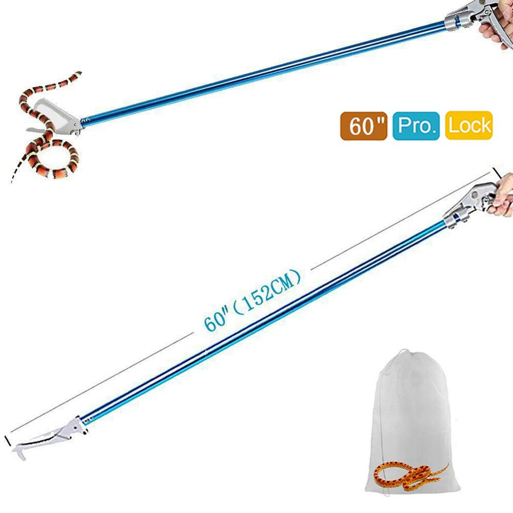 V-CHEETONG 60inch length enables safe reach during reptile handling
