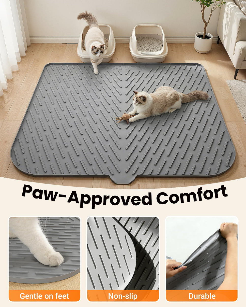 Easy-clean design supports quick shakes and rinses