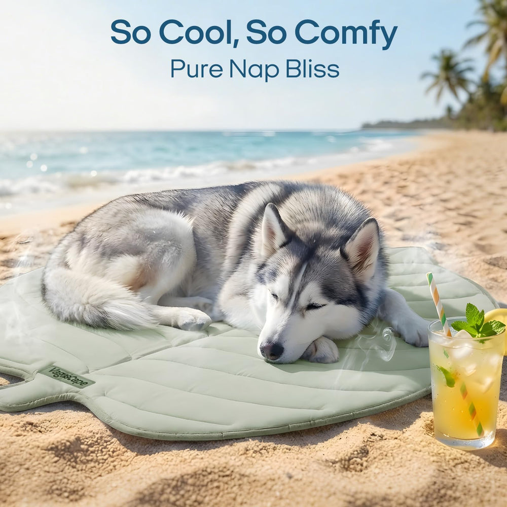 Vagascape Dog Cooling Mat color options complement home decor.