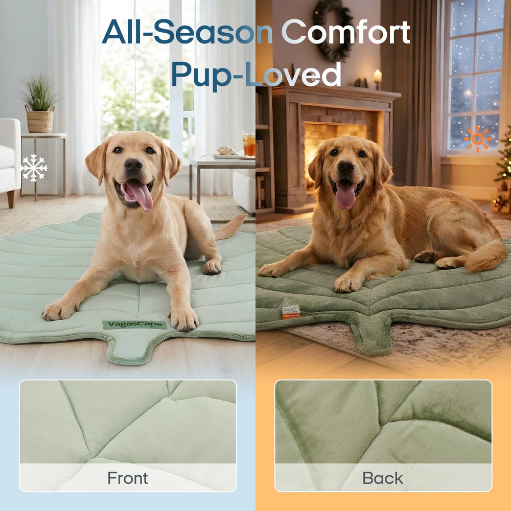 Vagascape dog cooling mat size XL provides ample resting space.