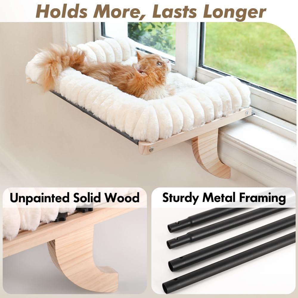 Valigogo two size options fit large cats with space.