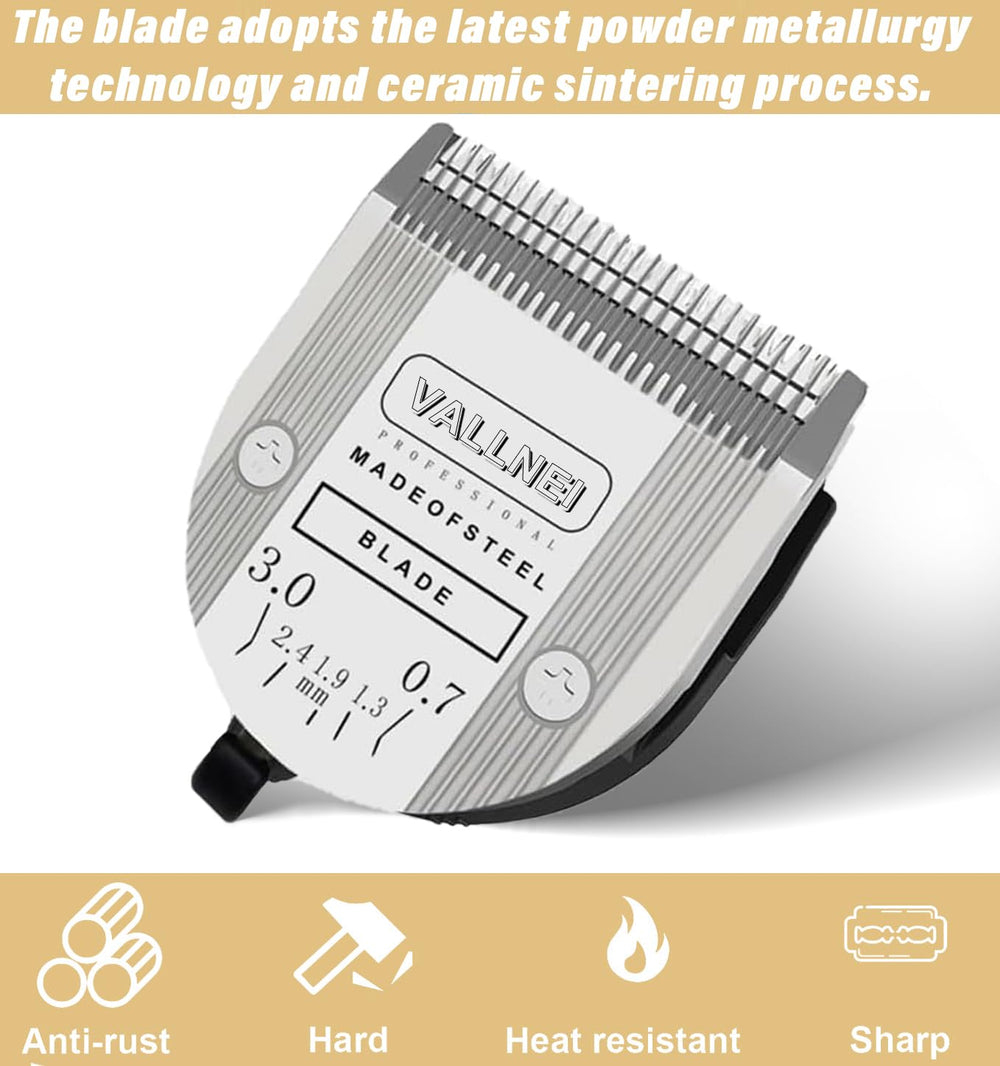 VALLNEI 5-in-1 blade fits Bravura for versatile clipping
