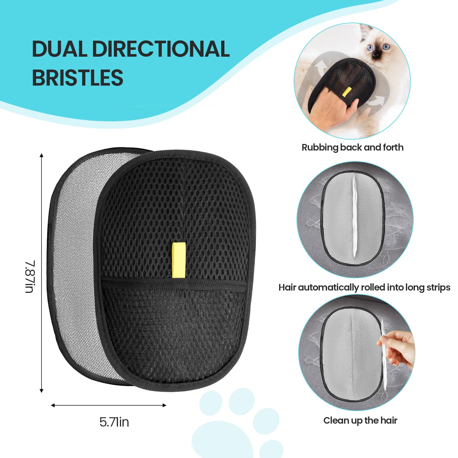 Valwuget adjustable handle extends from 23 to 54 inches for comfortable cleaning.