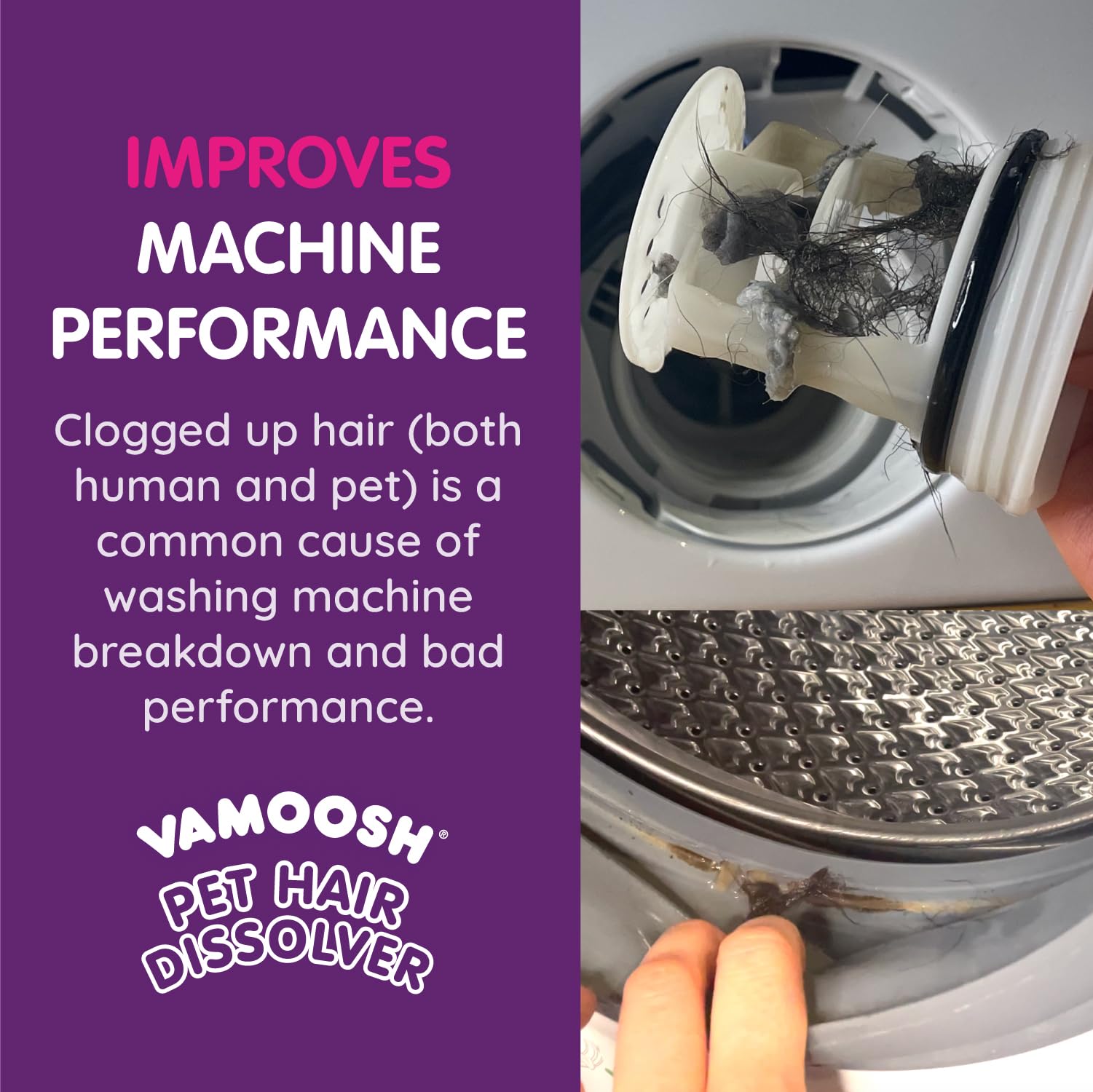 Vamoosh pack shows keratin-dissolving action without residue