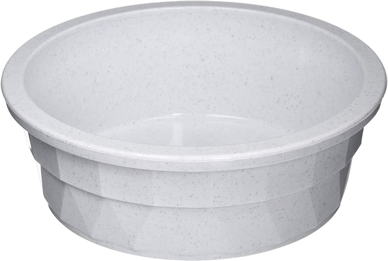 Van Ness Crock Heavyweight Dish side view, 52-ounce capacity ideal for daily meals and water