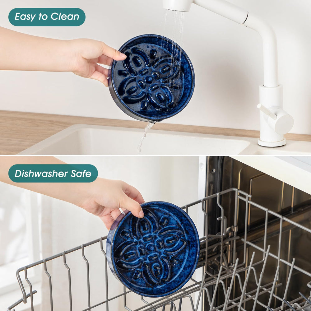 Compact Vancasso small-breed bowl for tight spaces.