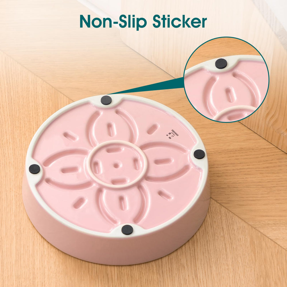 Vancasso heavy ceramic construction reduces tipping during enthusiastic meals.
