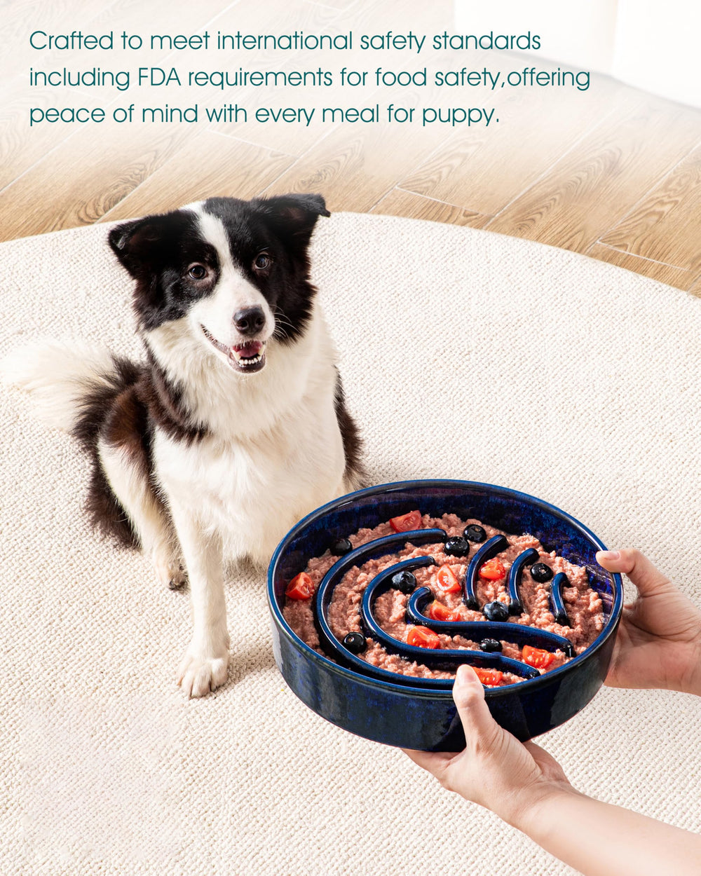 Vancasso dishwasher-safe ceramic bowl designed for easy maintenance