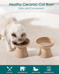 Vancasso water bowl deeper design encourages steady hydration during daily routines.